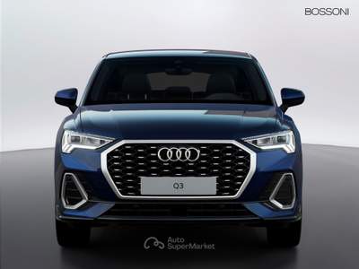 Audi Q3 sportback 35 2.0 tdi s line edition s tronic Blu/Azzurro usata Orzinuovi