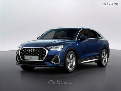 Audi Q3 sportback 35 2.0 tdi s line edition s tronic Blu/Azzurro usata Orzinuovi