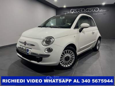 Fiat 500 1.2 Lounge EURO 6 Bianco usata Atena lucana