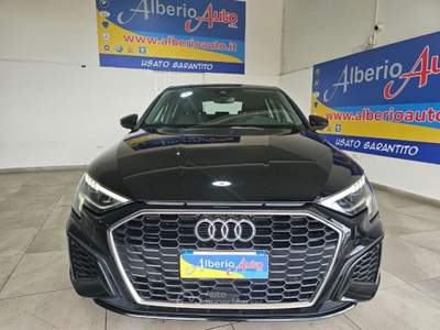 Audi A3 SPB 35 TDI S tronic S line edition Nero usata ADRANO