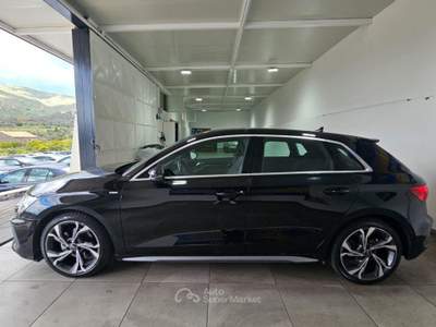 Audi A3 SPB 35 TDI S tronic S line edition Nero usata ADRANO