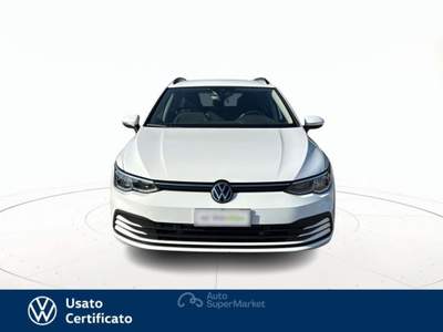 Volkswagen Golf variant 2.0 tdi life 115cv dsg Bianco usata Vicenza