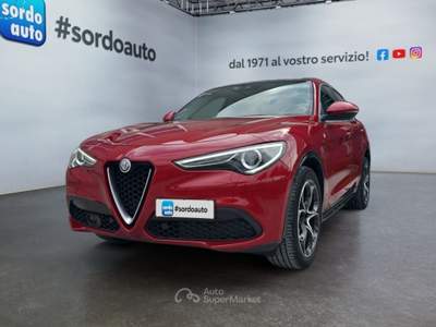 Alfa Romeo Stelvio 2.0 Turbo 280 CV AT8 Q4 Veloce Tì Rosso usata Castagnaro