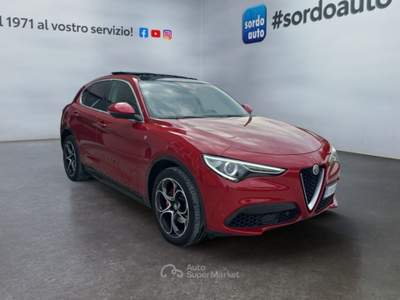 Alfa Romeo Stelvio 2.0 Turbo 280 CV AT8 Q4 Veloce Tì Rosso usata Castagnaro