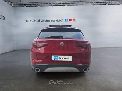 Alfa Romeo Stelvio 2.0 Turbo 280 CV AT8 Q4 Veloce Tì Rosso usata Castagnaro