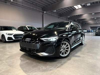 Audi A3 Sportback 35 TFSI 150cv MHEV S tronic S line - Usa Nero usata TORINO