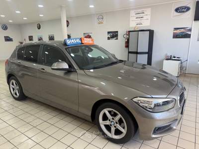 BMW Serie 1 114d 1.6 diesel 2016 full optional Bronzo usata Qualiano
