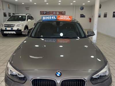 BMW Serie 1 114d 1.6 diesel 2016 full optional Bronzo usata Qualiano
