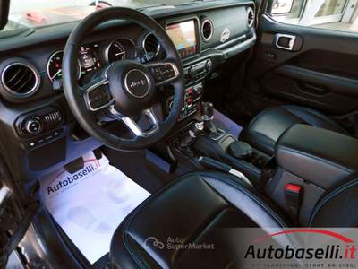 Jeep Wrangler UNLIMITED 2.0 PHEV ATX 4xe RUBICON PLUG-IN HYBRID Grigio usata Quinzano D'oglio