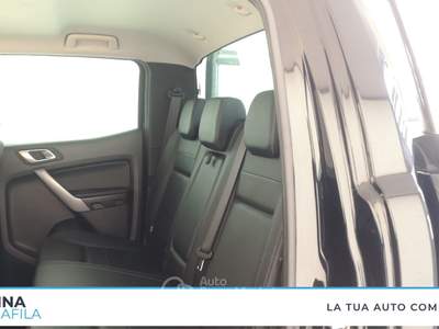 Ford Ranger  - ranger 2.0 ecoblue double cab limited 213cv auto Nero usata Marcianise