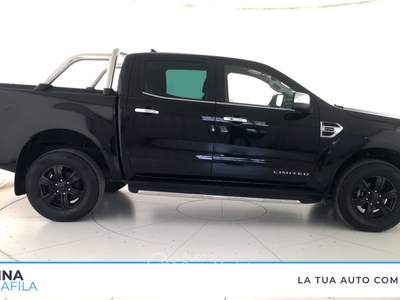 Ford Ranger  - ranger 2.0 ecoblue double cab limited 213cv auto Nero usata Marcianise