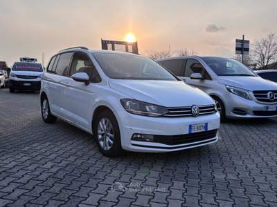 Volkswagen Touran 1.6 TDI 115 CV SCR DSG Comfortline BlueMotion Tech Bianco usata Zero Branco