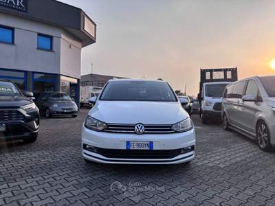 Volkswagen Touran 1.6 TDI 115 CV SCR DSG Comfortline BlueMotion Tech Bianco usata Zero Branco