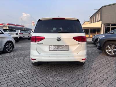 Volkswagen Touran 1.6 TDI 115 CV SCR DSG Comfortline BlueMotion Tech Bianco usata Zero Branco