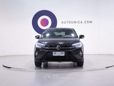 Volkswagen Taigo 1.0 TSI 115 CV R-LINE FARI LED TETTO PANORAMA Nero usata Brescia