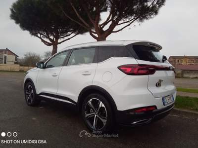 DR 6.0 1.5 Turbo GPL cvt 150cv/PELLE/TETTO/FULL LED Bianco usata Leini