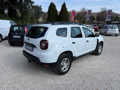 Dacia Duster 1.5 dci 110cv 4x4 Essential GANCIO TRAINO Bianco usata Rocca Priora