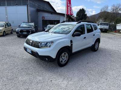 Dacia Duster 1.5 dci 110cv 4x4 Essential GANCIO TRAINO Bianco usata Rocca Priora