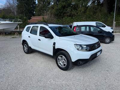 Dacia Duster 1.5 dci 110cv 4x4 Essential GANCIO TRAINO Bianco usata Rocca Priora