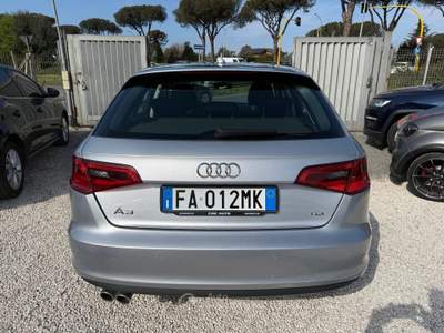 Audi A3 SPB 2.0 TDI 150 CV clean diesel S tronic Ambition Argento usata Roma