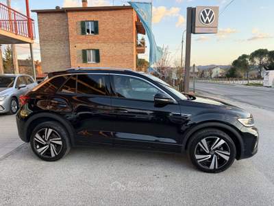 Volkswagen T-Roc T-Roc  2.0 tdi R-Line Plus 150cv DSG Nero usata Gubbio