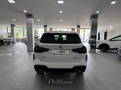 BMW X3 xDrive20D MHEV 48v 2.0 190cv Bianco usata Pozzuoli