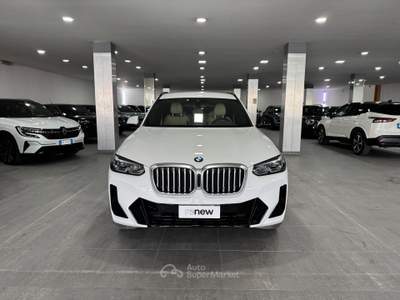 BMW X3 xDrive20D MHEV 48v 2.0 190cv Bianco usata Pozzuoli