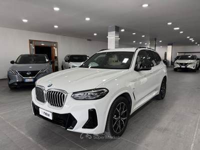 BMW X3 xDrive20D MHEV 48v 2.0 190cv Bianco usata Pozzuoli