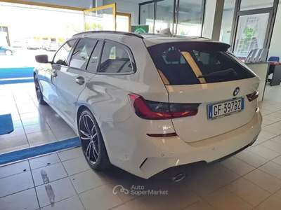 BMW Serie 3 320d M sport 320d Bianco usata Rimini