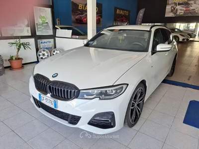BMW Serie 3 320d M sport 320d Bianco usata Rimini