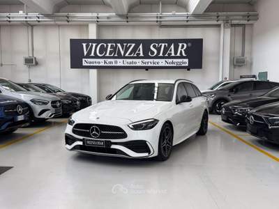 Mercedes-Benz Classe C d MHV S.W. 4MATIC AMG PREMIUM Bianco usata Altavilla Vicentina