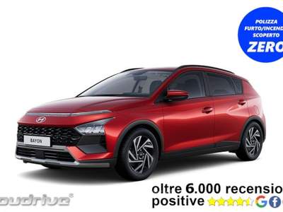 Hyundai Bayon 1.0 T-GDI Hybrid 48V MT XLine Rosso usata Nola