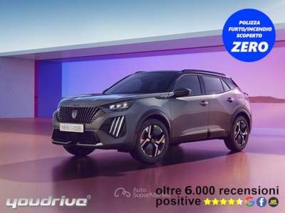 Peugeot 2008 motore elettrico 136 CV Style Grigio usata Nola