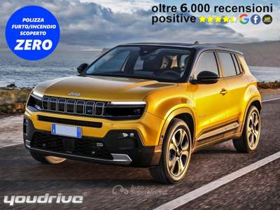 Jeep Avenger BEV Longitude Giallo usata Nola