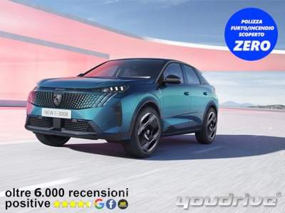 Peugeot 3008 e-3008 motore elettrico (73kWh) 210 CV Allure Blu/Azzurro usata Nola