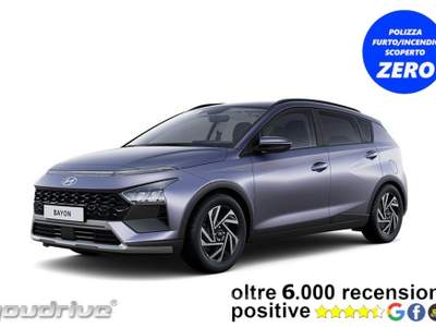 Hyundai Bayon 1.2 MPI MT + GPL XTech Blu/Azzurro usata Nola