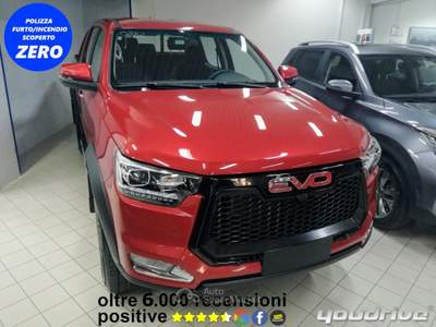 Evo Cross 4 2.0 Turbo Diesel Doppia Cabina Rosso usata Nola