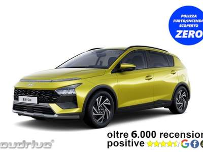 Hyundai Bayon 1.2 MPI MT + GPL XTech Giallo usata Nola