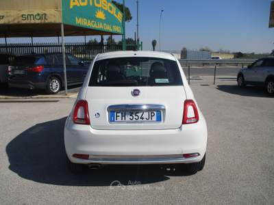 Fiat 500 500 1.3 MULTIJET 95CV E6 RIVA LOUNGE CAR PLAY Bianco usata Giugliano in Campania