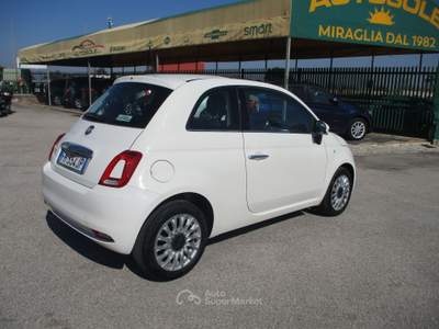 Fiat 500 500 1.3 MULTIJET 95CV E6 RIVA LOUNGE CAR PLAY Bianco usata Giugliano in Campania