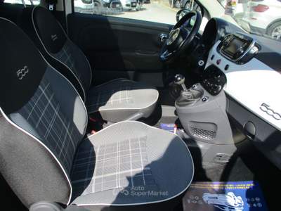 Fiat 500 500 1.3 MULTIJET 95CV E6 RIVA LOUNGE CAR PLAY Bianco usata Giugliano in Campania
