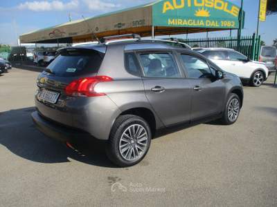Peugeot 2008 2008 1.6 BLUEHDI 75CV E6 99000 KM CERTIFICATI Grigio usata Giugliano in Campania