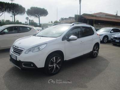 Peugeot 2008 1.2 PURETECH 110CV E6 ALLURE PACK PELLE/TETTO/NAVI Bianco usata Giugliano in Campania
