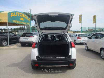 Peugeot 2008 1.2 PURETECH 110CV E6 ALLURE PACK PELLE/TETTO/NAVI Bianco usata Giugliano in Campania