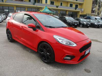 Ford Fiesta FIESTA 5P 1.1 ST-LINE 85CV E6 5 PORTE KM CERTIFICA Rosso usata Giugliano in Campania
