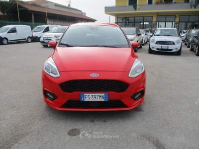 Ford Fiesta FIESTA 5P 1.1 ST-LINE 85CV E6 5 PORTE KM CERTIFICA Rosso usata Giugliano in Campania