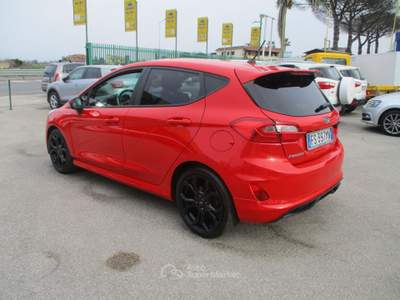 Ford Fiesta FIESTA 5P 1.1 ST-LINE 85CV E6 5 PORTE KM CERTIFICA Rosso usata Giugliano in Campania