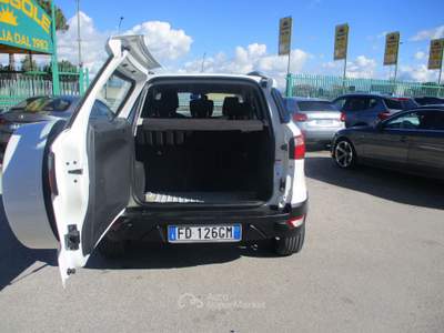 Ford EcoSport ECOSPORT 1.0 ECOBOOST 125 CV E6 TITANIUM Bianco usata Giugliano in Campania
