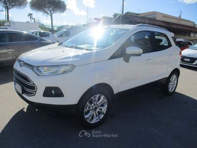 Ford EcoSport ECOSPORT 1.0 ECOBOOST 125 CV E6 TITANIUM Bianco usata Giugliano in Campania