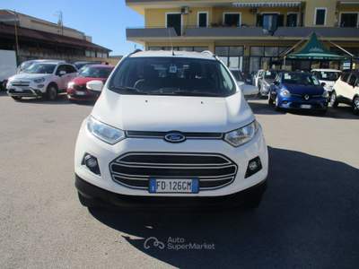 Ford EcoSport ECOSPORT 1.0 ECOBOOST 125 CV E6 TITANIUM Bianco usata Giugliano in Campania